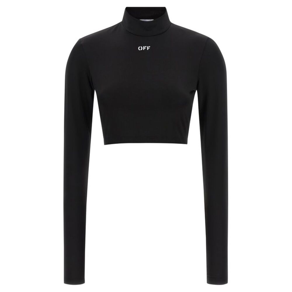Off-White Women 'Off Stamp' Crop Top